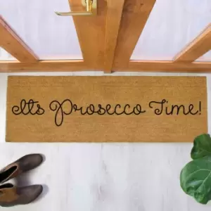 Image of Artsy Doormats It's Prosecco Time Patio Doormat