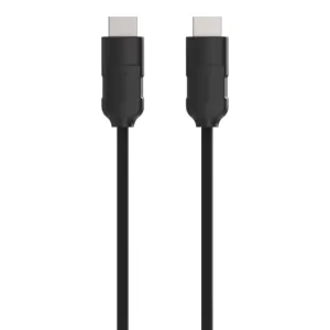 Image of Belkin HDMI Cable 2m F3Y023bt2M Audio Return Channel, gold plated connectors, Ultra HD (4k) HDMI Black [1x HDMI plug - 1x HDMI plug]