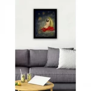 Image of SC0102 Multicolor Decorative Framed MDF Painting