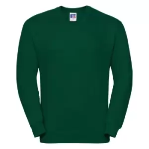 Image of Russell Workwear V-Neck Sweatshirt Top (XS) (Bottle Green)
