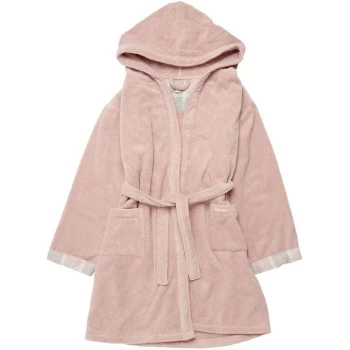 image of Barbour Girls Elsie Dressing Gown - Pink PI11