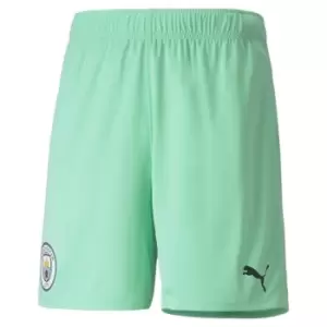 Puma Manchester City Third Shorts Adults - Green