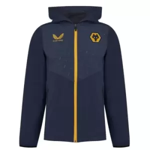 Image of Castore Wolves Home Jacket Mens - Red