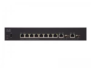 image of Cisco Small Business SG350-10 10 Ports L3 Managed Switch