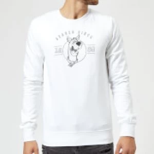 Scooby Doo Scared Since '69 Sweatshirt - White - L