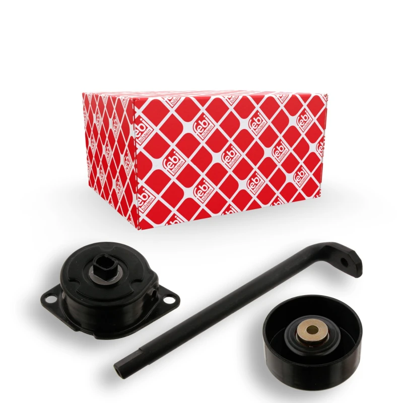 Image of FEBI BILSTEIN 30991 Tensioner Belt Tensioner,v-ribbed belt (541)