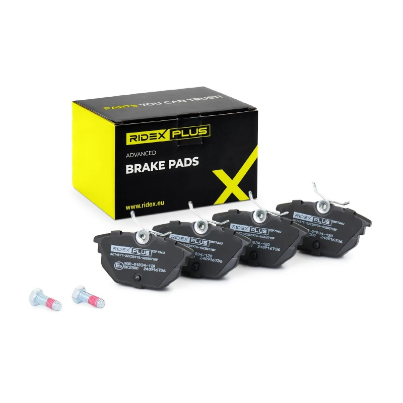 Image of RIDEX PLUS Brake pad set RIDEX PLUS 402B0718P