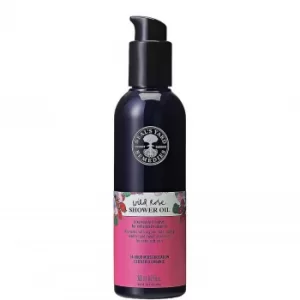 image of Neal's Yard Remedies Wild Rose Shower Oil 200ml