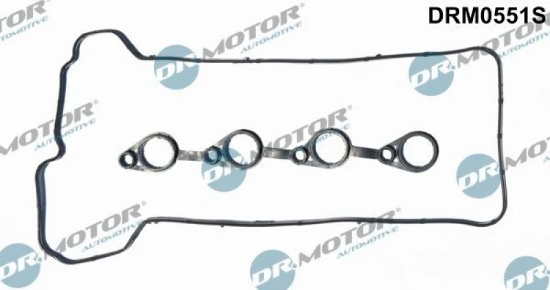 Image of DR.MOTOR AUTOMOTIVE Gasket Set, cylinder head cover DR.MOTOR AUTOMOTIVE DRM0551S