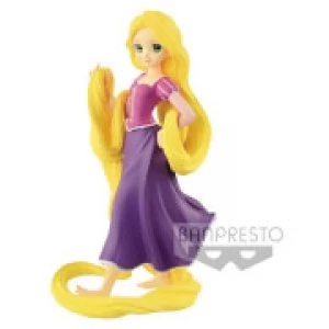 image of Banpresto Disney Characters Crystalux Tangled Rapunzel Figure 16cm