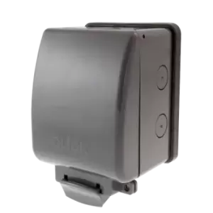 Image of Click Scolmore Aquip IP66 1 Gang DP Switched Fuse Spur - OA652AG