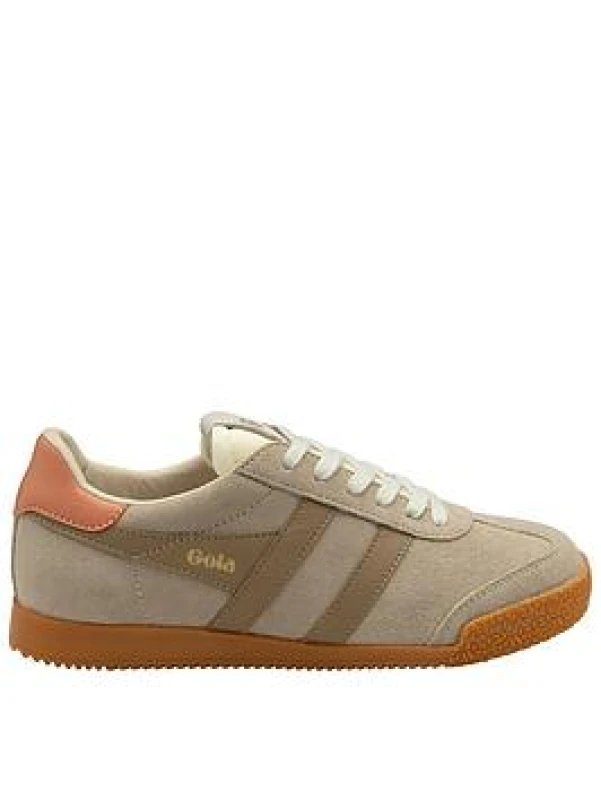 Image of Gola Womens suede Trainers Gola Elan Beige Female 39