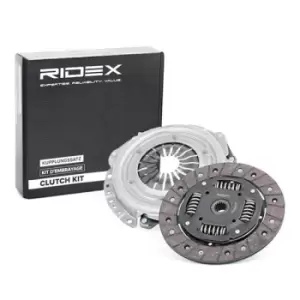 Image of RIDEX Clutch 479C0064 Clutch Kit FORD,MAZDA,Fiesta Mk5 Schragheck (JH1, JD1, JH3, JD3),FUSION (JU_),Fiesta Mk4 Schragheck (JAS, JBS),KA (RB_)
