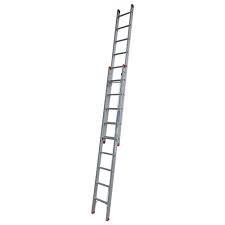 Image of Abru Werner Box Section Double Extension Ladder 1.85m
