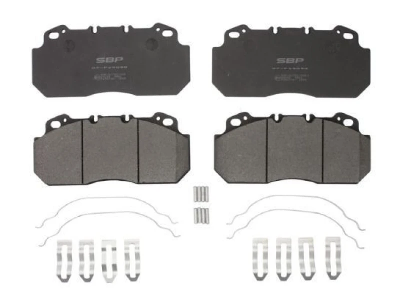 Image of SBP 07-P29090 Brake pad set Front Axle, with accessories Brake Pad Set,disc brake (402)