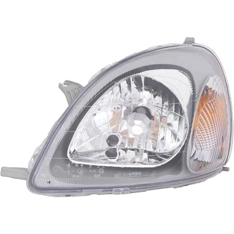 Image of DIEDERICHS 6605083 Headlights H4, Left, with motor for headlamp levelling Headlight (259)