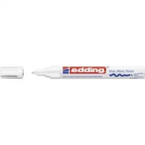Image of Edding 4-750-9-049 E-750 Paint marker White 2 mm, 4mm /pack