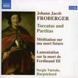 Image of Johann Jacob Froberger - Toccatas and Partitas (Vartolo) CD Album - Used
