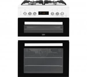 Beko KDDF653W 60cm Dual Fuel Cooker