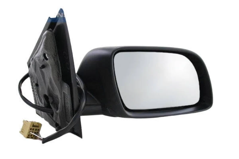 Image of JOHNS 95 26 38-21 Wing mirror Right, black, Convex Outside Mirror (50)