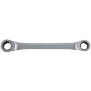 image of Gedore RED R07401415 3300895 Double-ended ratcheting box wrench 14 - 15mm DIN 3113, DIN ISO 3318