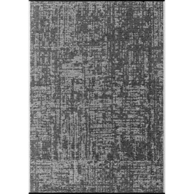 Image of The Rugs Brilliance Prisma Short Pile Rug And Runner Modern Abstract Velour Rug In Grey