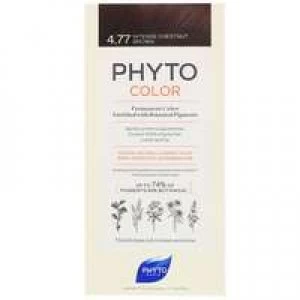 image of PHYTO Phytocolor New Formula Permanent: Shade 4.77 Intense Chestnut