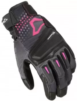 image of Macna Jugo Ladies Motorcycle Gloves, pink, Size S for Women, pink, Size S for Women