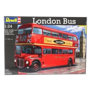 image of London Bus (Cars) Level 4 1:24 Scale Revell Kit