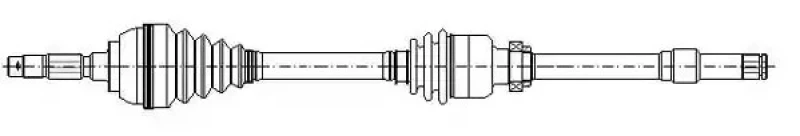 Image of GSP 299229 Drive shaft A1 Drive Shaft (13)