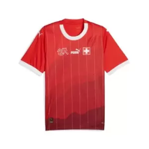 image of Puma Switzerland Home Shirt 2023 Womens - White