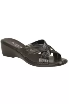 Image of X Over Mule Sandals