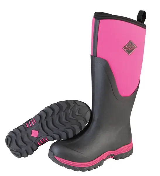 image of Muck Boots - Arctic Sport II (Black/Pink)-8