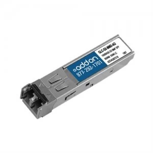 image of AddOn Networks GLC-SX-MMD-AO network transceiver module Fiber optic 1000 Mbps SFP 850 nm