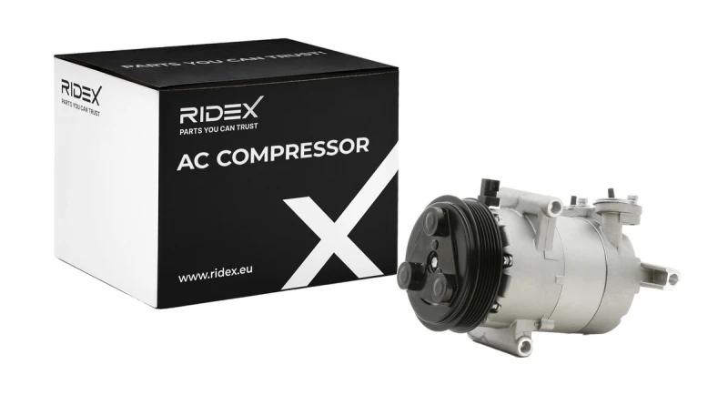 Image of Air conditioning compressor RIDEX 447K0288