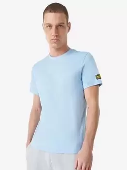 Image of Barbour International Deviser Arm Badge T-Shirt - Blue Size 2XL, Men