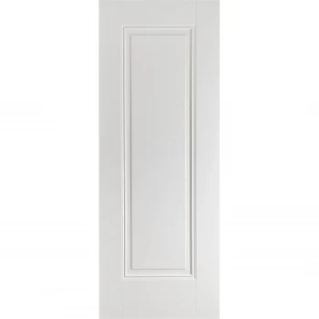 Image of Eindhoven Internal Primed White 1 Panel Door - 762 x 1981mm