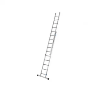 Image of Zarges Everest 2DE Extension Ladder 2-Part D-Rungs 2 x 12