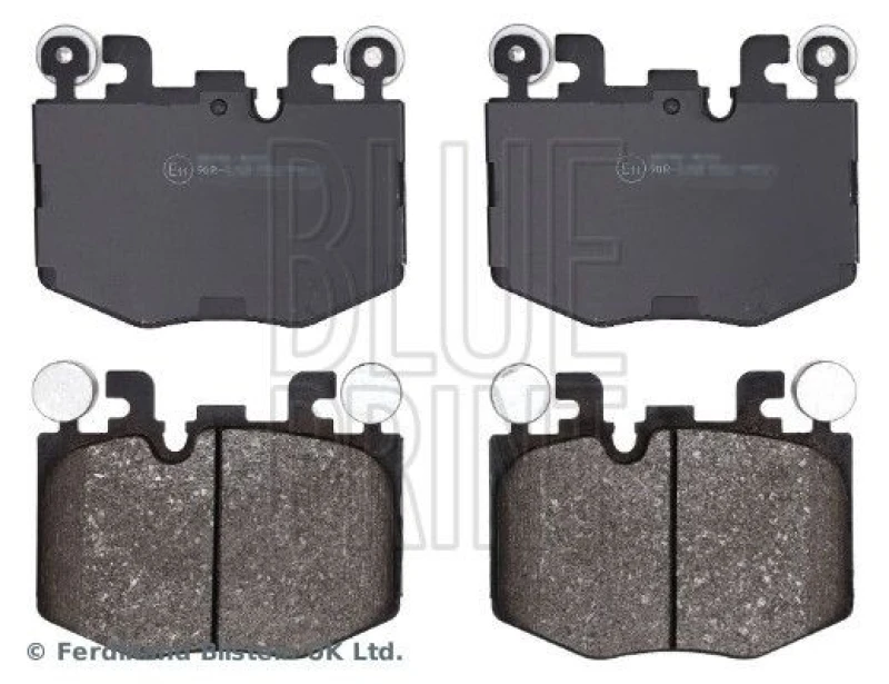 Image of Blue PRINT Brake pad set Blue PRINT ADBP420222