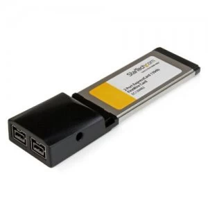 image of 2PT ExpressCard 1394b FireWire FW800