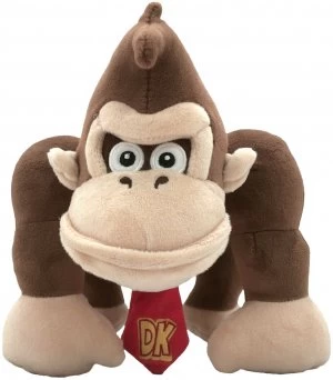 Image of Super Mario Donkey Kong Stuffed Figurine multicolor