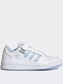 Image of Adidas Originals Forum Low W, Ftwwht/Bludaw/Ftwwht, size: 6, Female, Trainers, HQ1913