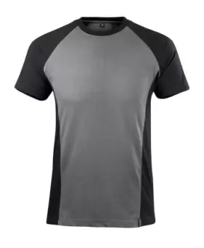 Image of Mascot Workwear Black, Grey Unisex's Cotton, Polyester Short Sleeve T-Shirt, UK- 2XL, EUR- 2XL