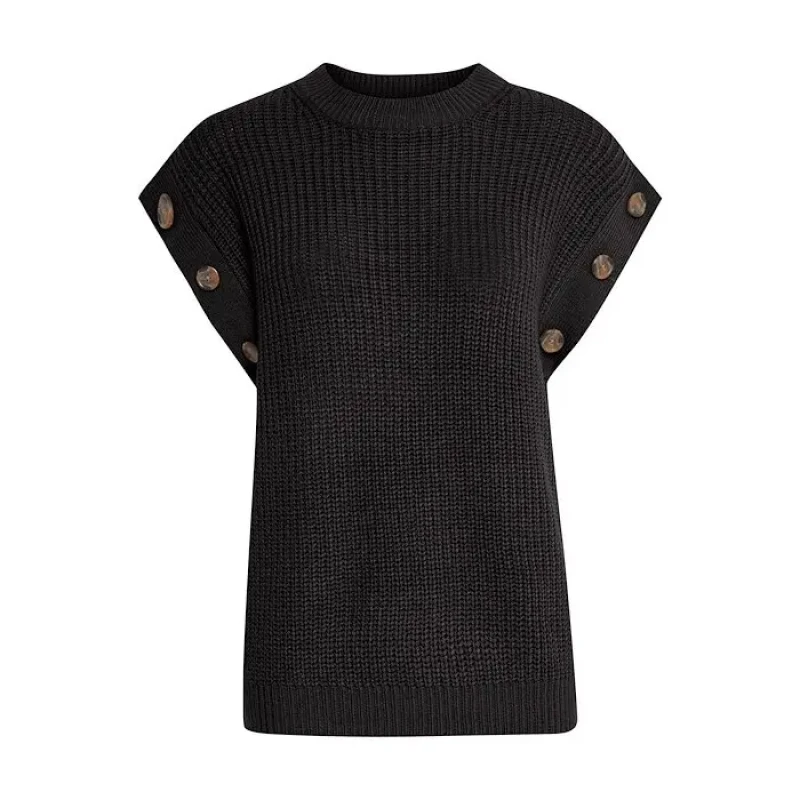 Image of b.Young Womens vest b.young Bxmelissa Noir Female L