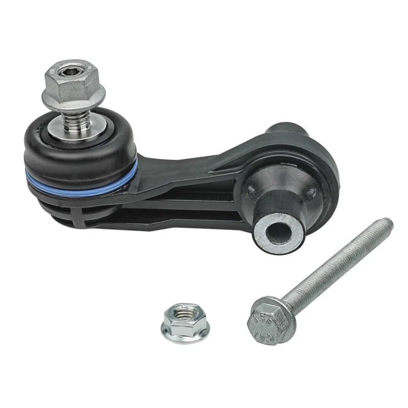 Image of MEYLE 31-16 060 0039 Anti-roll bar link Original Quality, Front Axle Left Steel Link Stabiliser (3229)