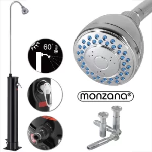 Image of Solar Garden Shower 18 Litres Pool Solar Powered Swiveling Shower Head