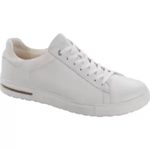 Image of Birkenstock Unisex Bend Low Natural Leather Trainer White UK 11.5