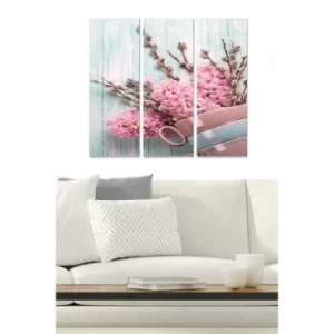 Image of MDF100866280 Multicolor Decorative MDF Painting (3 Pieces)