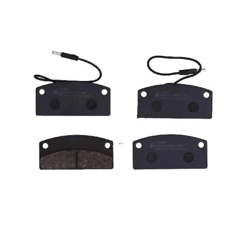 Image of JAPANPARTS PA-MC02 Brake pad set Front Axle, incl. wear warning contact Brake Pad Set,disc brake (402)