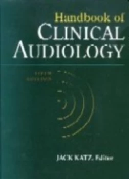 Image of Handbook of Clinical Audiology. by Jack Katz Hardback